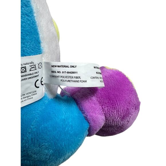 Super Mario Bros Blue Yoshi Plush Toy 11 Inch Stuffed Animal Dinosaur Figure - Picture 6 of 8